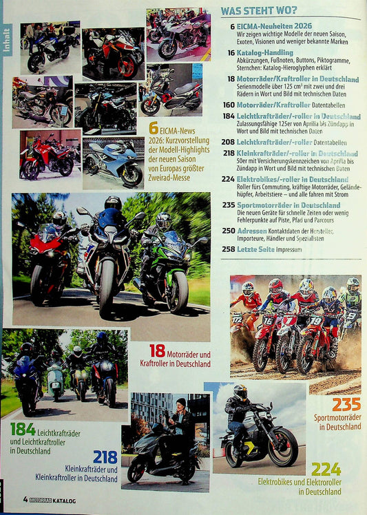 Motorrad Katalog