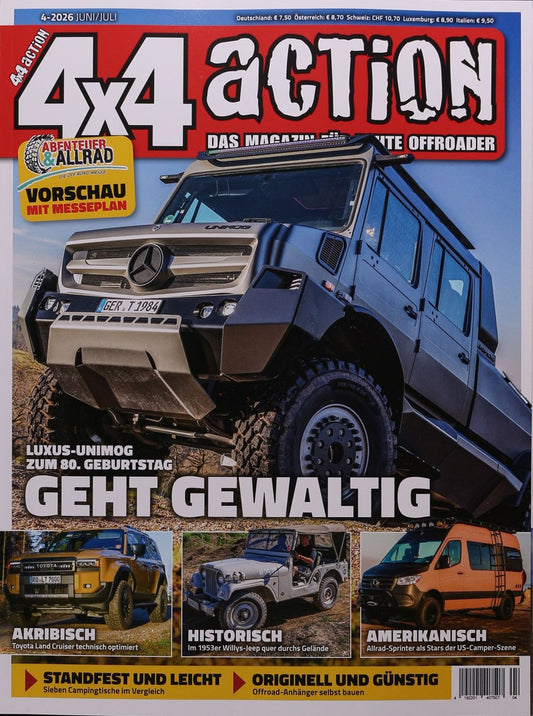 4 x 4 action
