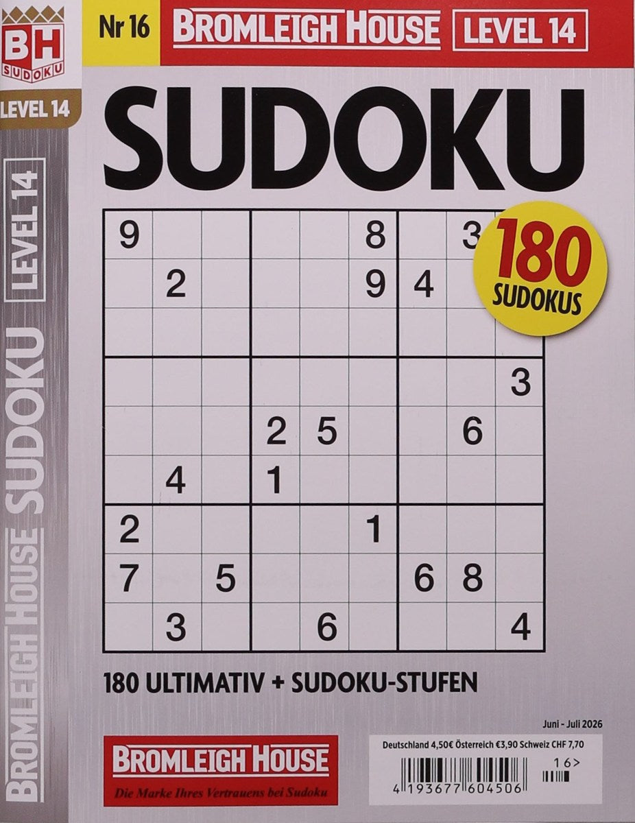 Brom. Sudoku Level 14