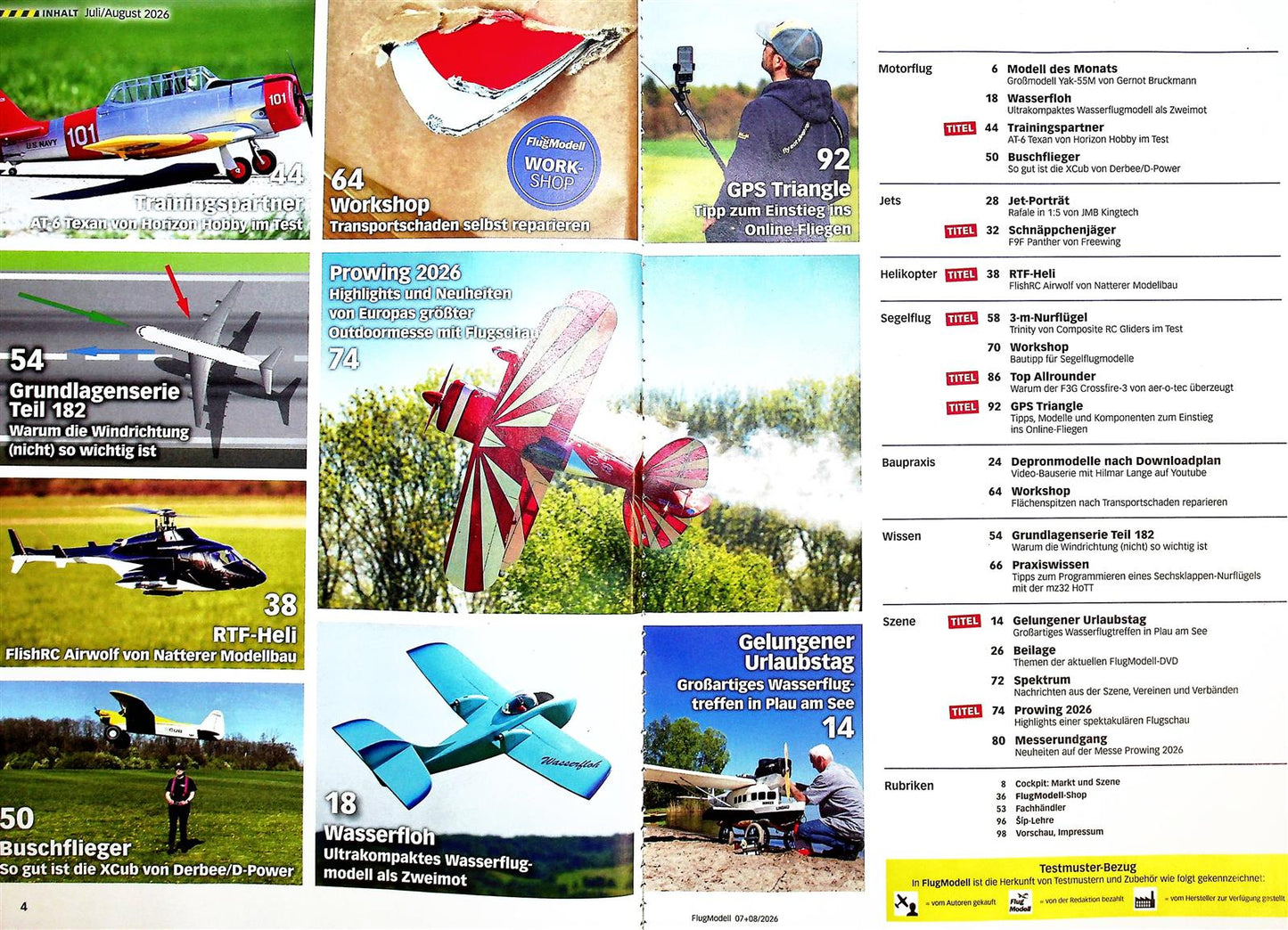 FlugModell ohne DVD
