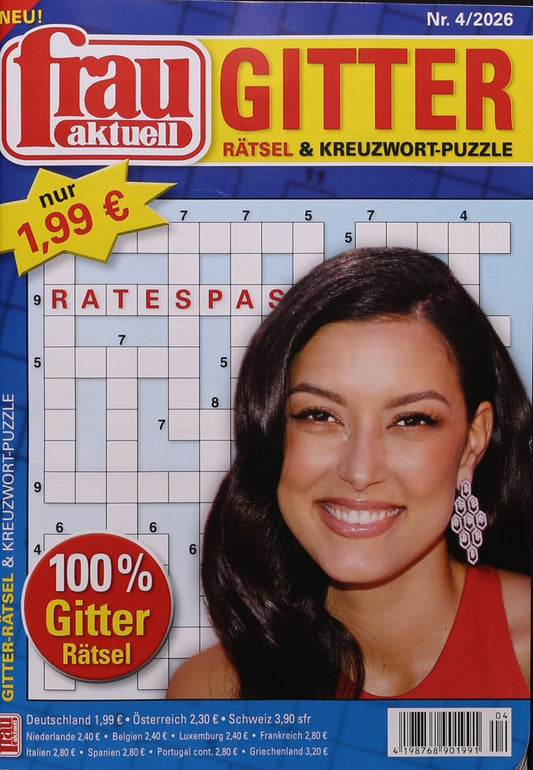 Frau Aktuell Gitterrätsel