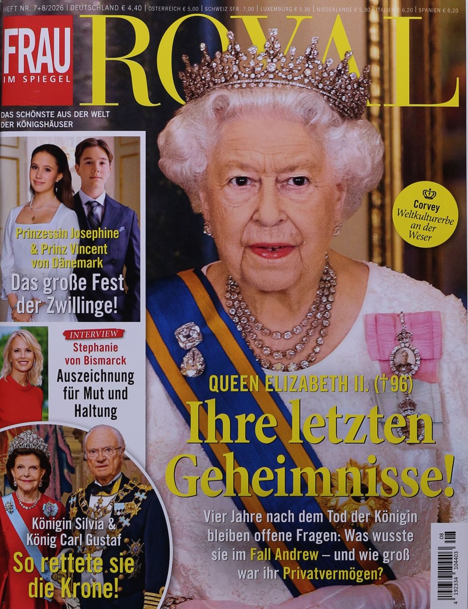 Frau im Spiegel Royal