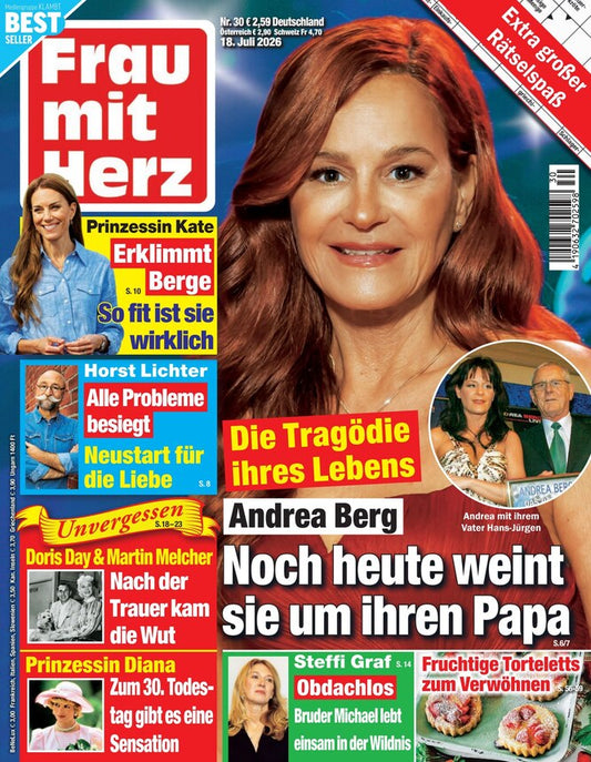 Frau mit Herz
