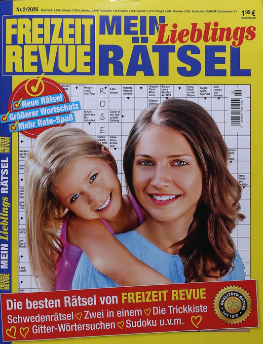 Freizeit Revue Mein Lieblingsrätsel