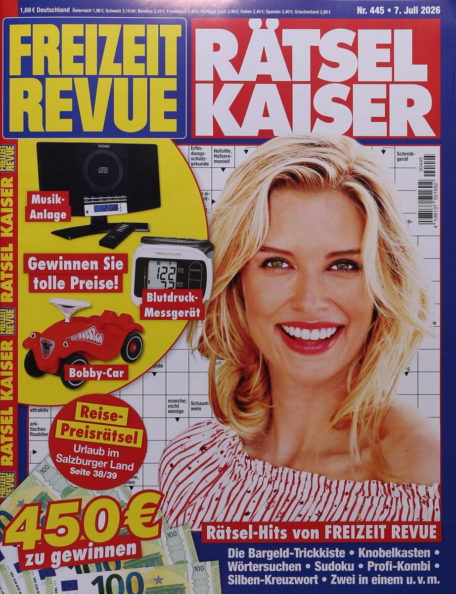 Freizeit Revue Rätsel Kaiser