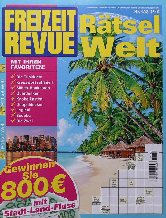 Freizeit Revue Rätsel Welt