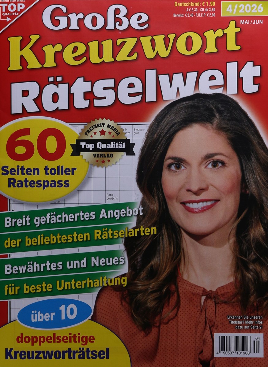 Große Kreuzwort Rätselwelt