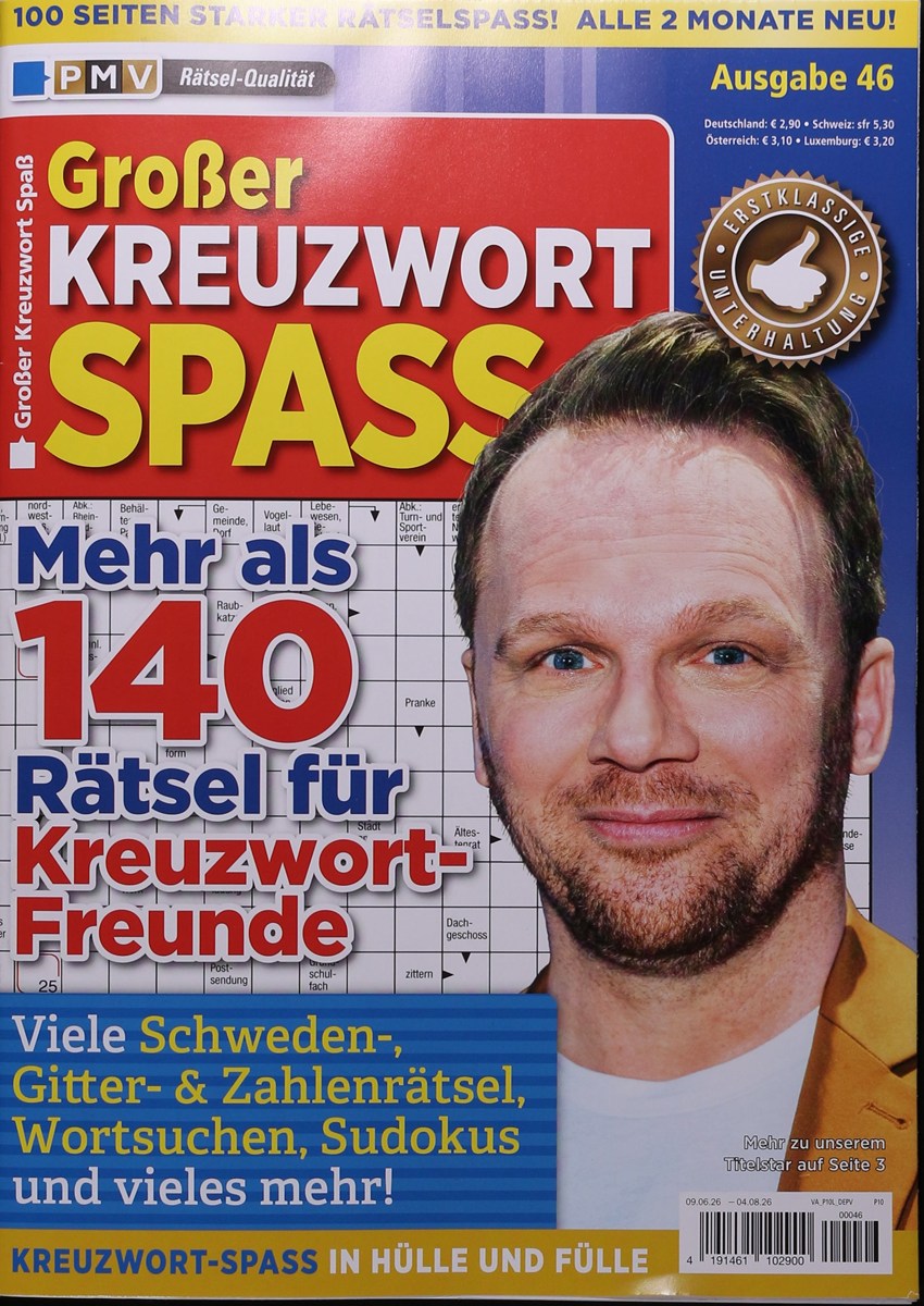 Großer Kreuzwort Spass