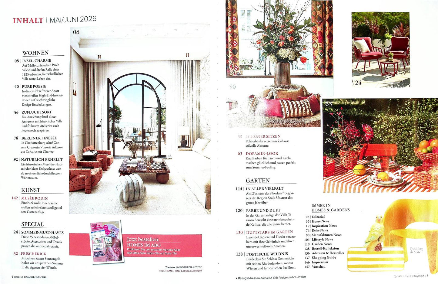 Homes & Gardens Deutsch
