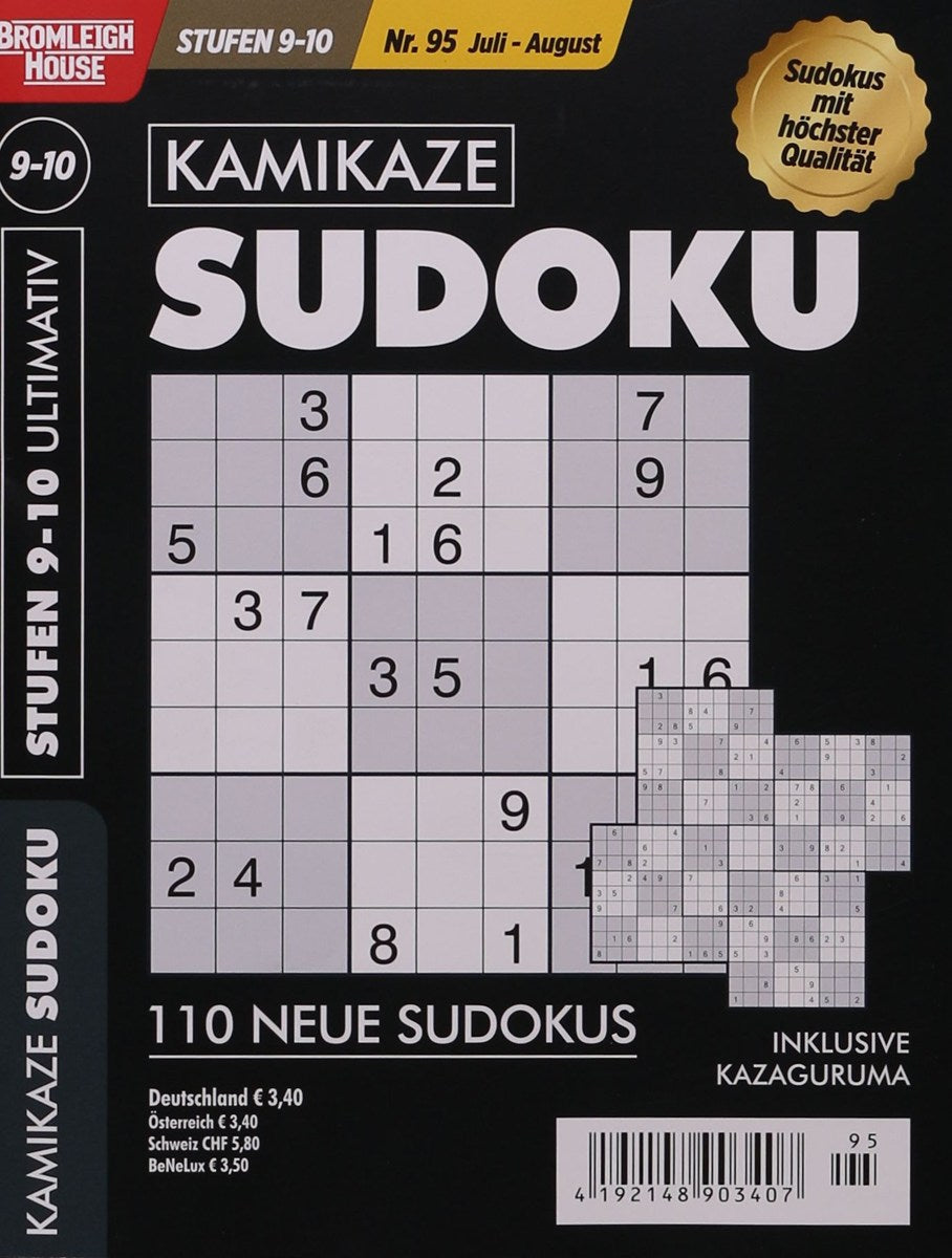 Kamikaze Sudoku