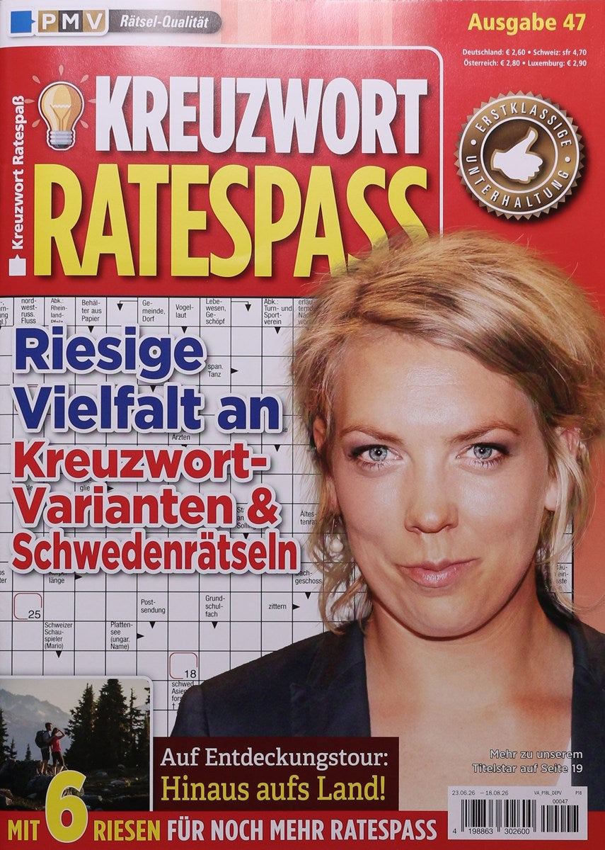 Kreuzwort Rätselspass