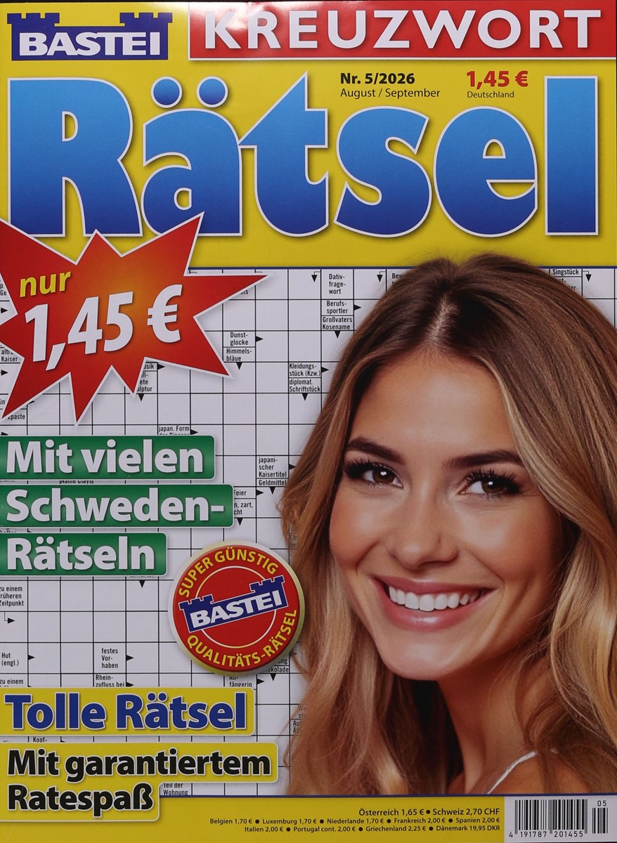 Kreuzwortsrätsel Bastei