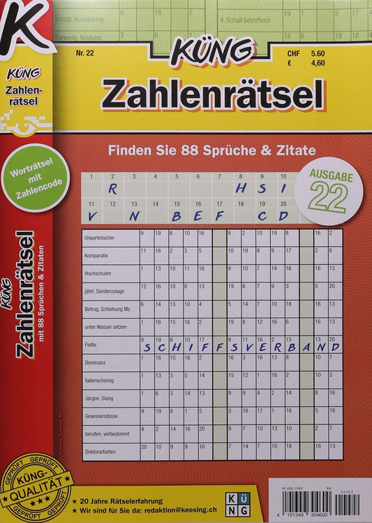 Küng Zahlenrätsel