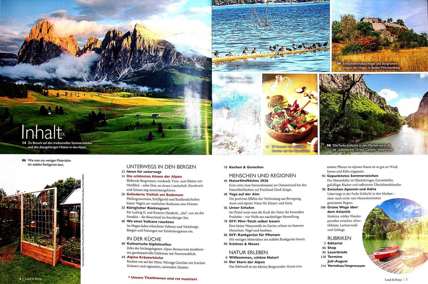 Land & Berge