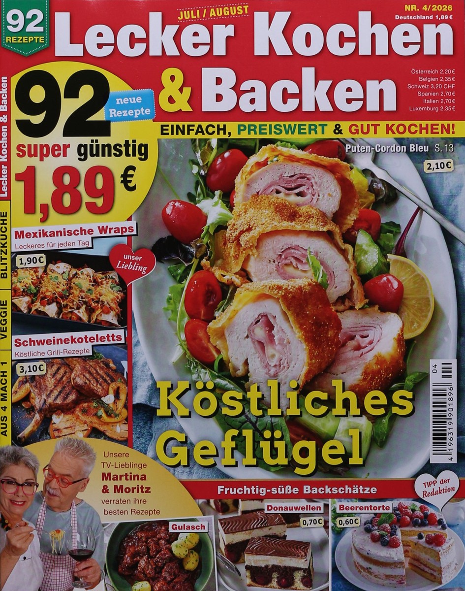 Lecker kochen und backen