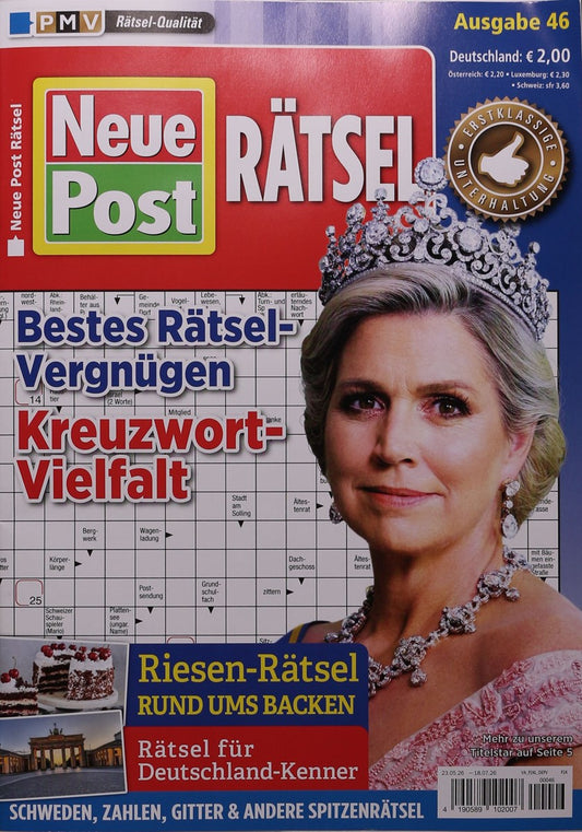 Neue Post Rätsel