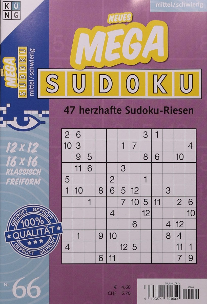 Neues Mega Sudoku