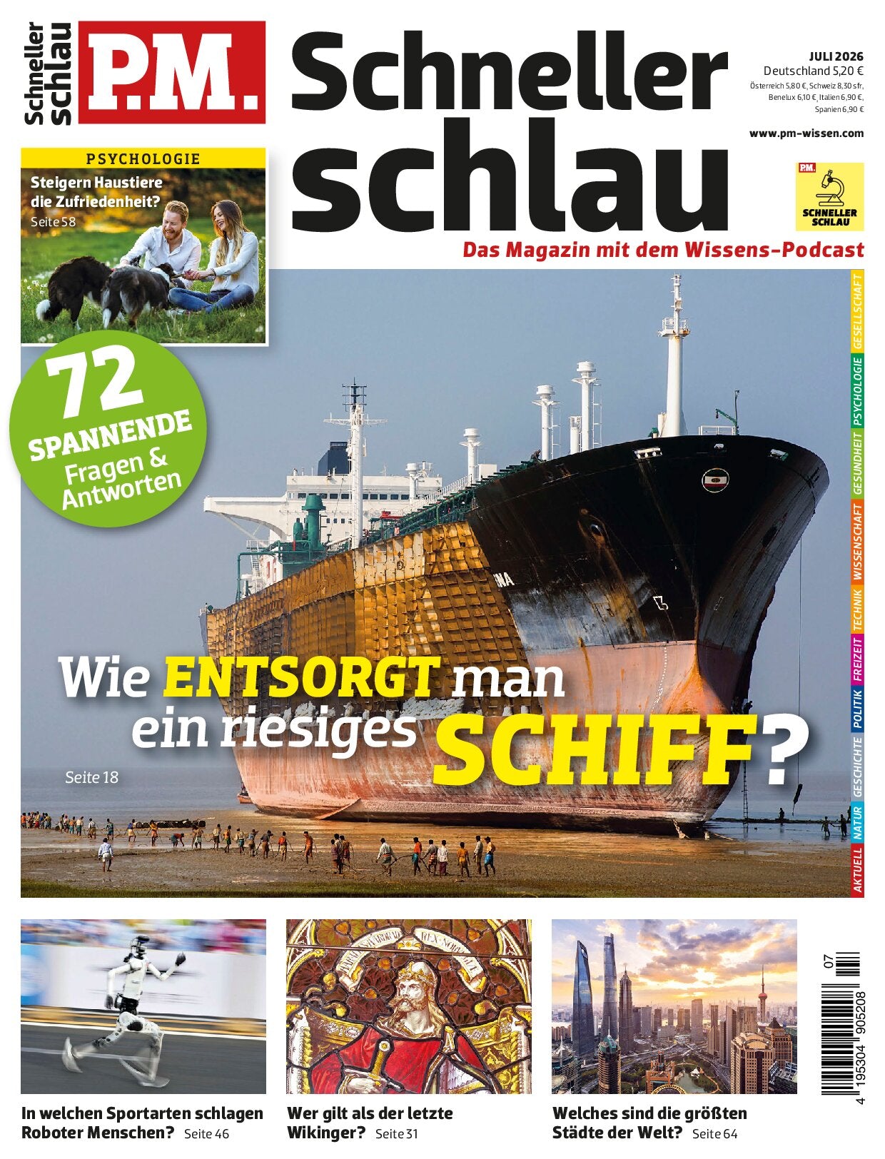 P.M. Schneller schlau