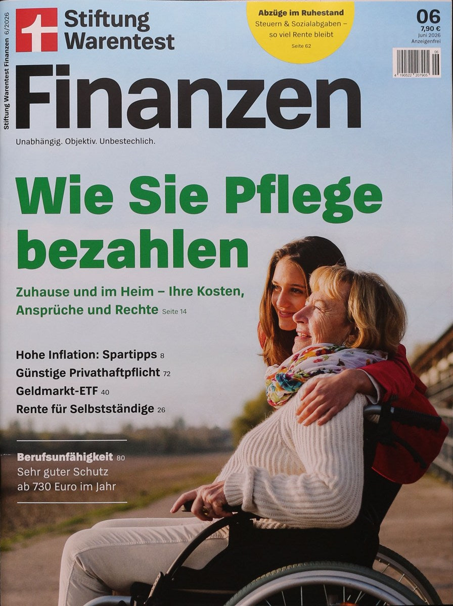Stiftung Warentest Finanzen