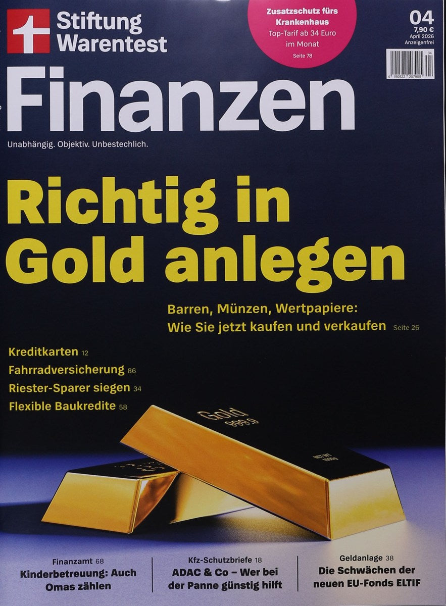 Stiftung Warentest Finanzen