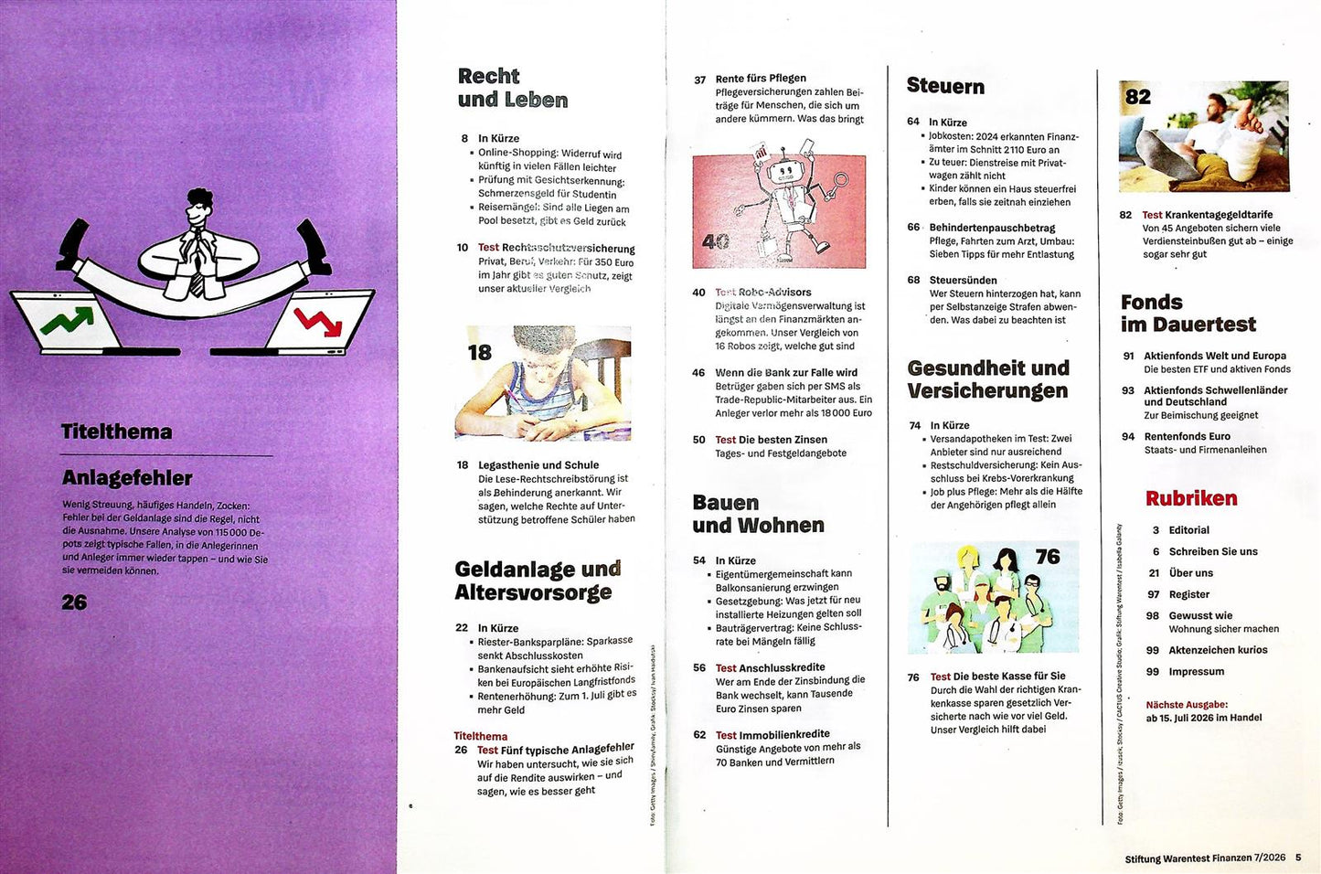 Stiftung Warentest Finanzen