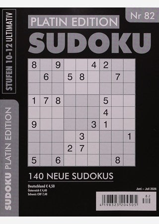 Sudoku Platin Edition