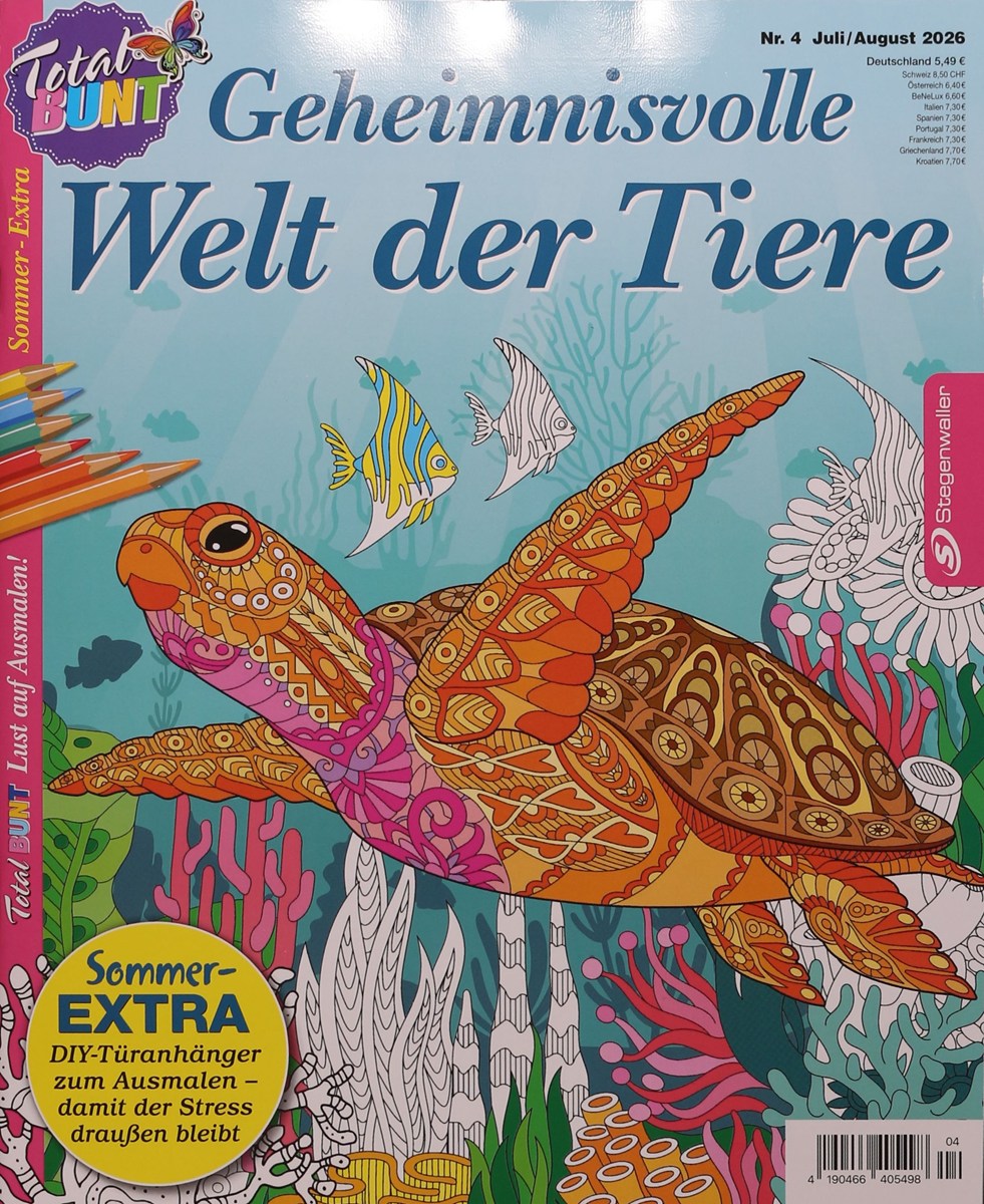 Total Bunt Lust auf Ausmalen